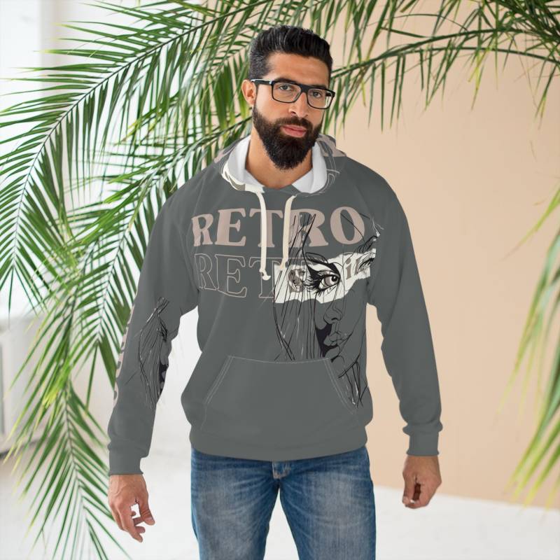 Pullover Hoodie, Unisex Sweatshirt, Glückliche Teenager Mädchen, Jugend Pullover, Positive Vibes Kapuzenpullover von ChicVelvet