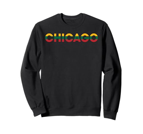 Chicago litauische Flagge geeignet für Männer und Frauen. Sweatshirt Chicago litauische Flagge geeignet für Männer und Frauen. Sweatshirt von Chicago Lithuanian Pride Products