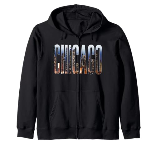 Chicago Tshirt Männer Frauen CG Illinois Il Vintage Retro Kapuzenjacke von Chicago Tshirt Männer Frauen Illinois Il Retro CG
