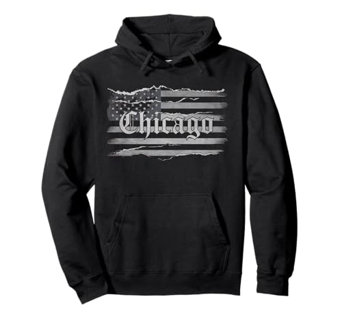 Chicago Tshirt Männer Frauen CG Illinois Il Vintage Retro Pullover Hoodie von Chicago Tshirt Männer Frauen Illinois Il Retro CG