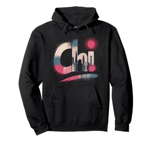 Chicago Tshirt Männer Frauen CG Illinois Il Vintage Retro Pullover Hoodie von Chicago Tshirt Männer Frauen Illinois Il Retro CG
