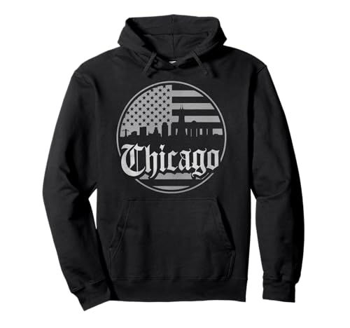 Chicago Tshirt Männer Frauen CG Illinois Il Vintage Retro Pullover Hoodie von Chicago Tshirt Männer Frauen Illinois Il Retro CG