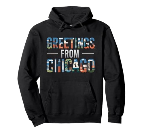 Chicago Tshirt Männer Frauen CG Illinois Il Vintage Retro Pullover Hoodie von Chicago Tshirt Männer Frauen Illinois Il Retro CG