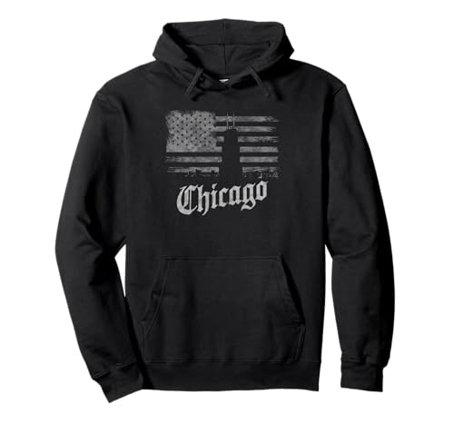 Chicago Tshirt Männer Frauen CG Illinois Il Vintage Retro Pullover Hoodie von Chicago Tshirt Männer Frauen Illinois Il Retro CG