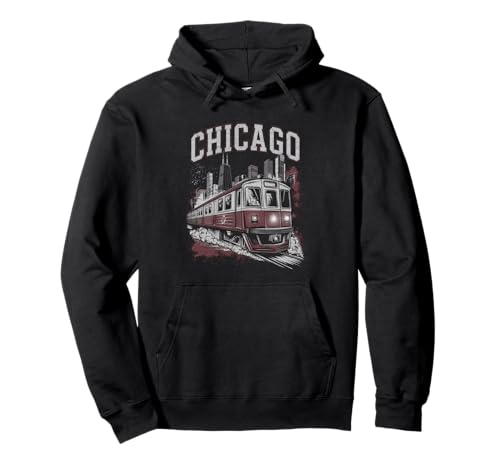 Chicago Tshirt Männer Frauen CG Illinois Il Vintage Retro Pullover Hoodie von Chicago Tshirt Männer Frauen Illinois Il Retro CG