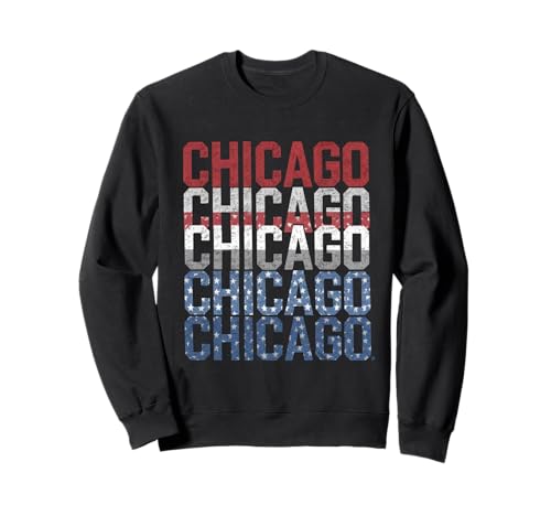 Chicago Tshirt Männer Frauen CG Illinois Il Vintage Retro Sweatshirt von Chicago Tshirt Männer Frauen Illinois Il Retro CG