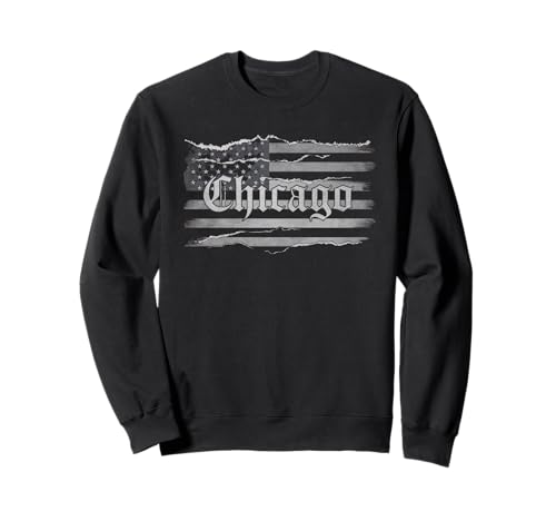 Chicago Tshirt Männer Frauen CG Illinois Il Vintage Retro Sweatshirt von Chicago Tshirt Männer Frauen Illinois Il Retro CG