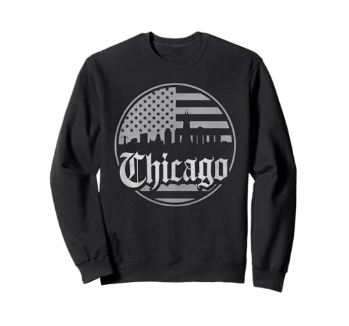 Chicago Tshirt Männer Frauen CG Illinois Il Vintage Retro Sweatshirt von Chicago Tshirt Männer Frauen Illinois Il Retro CG
