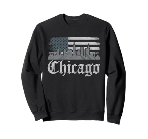 Chicago Tshirt Männer Frauen CG Illinois Il Vintage Retro Sweatshirt von Chicago Tshirt Männer Frauen Illinois Il Retro CG