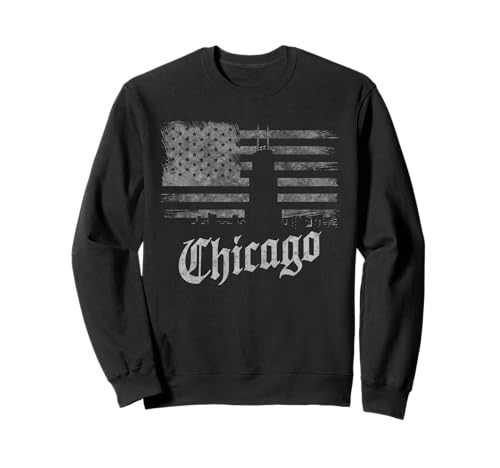 Chicago Tshirt Männer Frauen CG Illinois Il Vintage Retro Sweatshirt von Chicago Tshirt Männer Frauen Illinois Il Retro CG