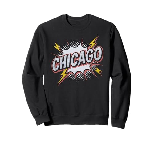 Chicago Tshirt Männer Frauen CG Illinois Il Vintage Retro Sweatshirt von Chicago Tshirt Männer Frauen Illinois Il Retro CG