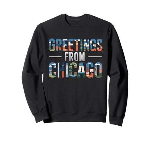 Chicago Tshirt Männer Frauen CG Illinois Il Vintage Retro Sweatshirt von Chicago Tshirt Männer Frauen Illinois Il Retro CG