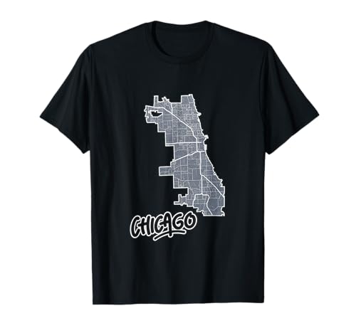 Chicago Flag T-Shirt, Chicago Maps, Chicago T-Shirts für Frauen T-Shirt von Chicago tshirt, Vintage Chicago shirt for kids