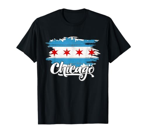 Chicago Flag T-Shirt, Chicago Maps, Chicago T-Shirts für Frauen T-Shirt Chicago Flag T-Shirt, Chicago Maps, Chicago T-Shirts für Frauen T-Shirt von Chicago tshirt, Vintage Chicago shirt for kids