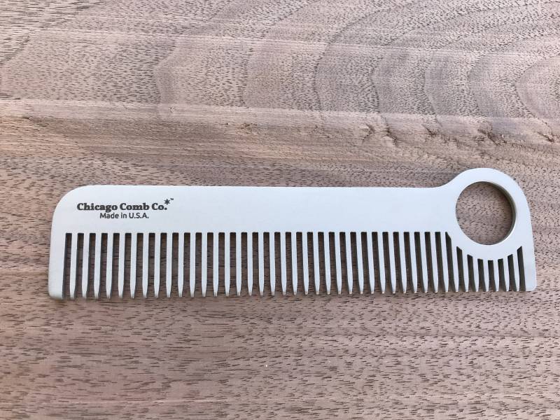 Modell 1 Standard Edelstahlkamm, Made in Usa, Mit Gratis Wunschgravur Modell 1 Standard Edelstahlkamm, Made in Usa, Mit Gratis Wunschgravur von Chicagocomb