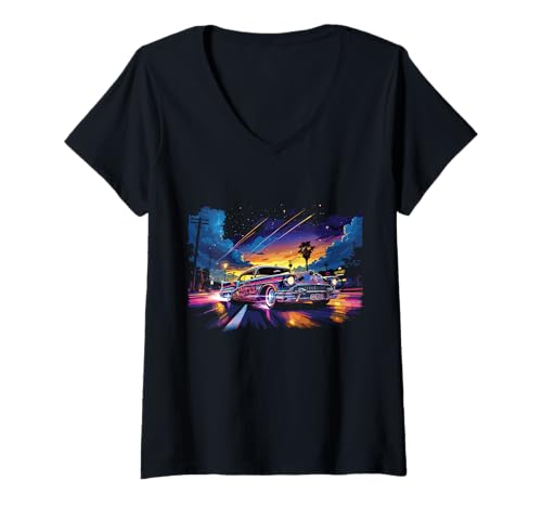 Damen Chicano Built hat Mexican Pride Nicht gekauft T-Shirt mit V-Ausschnitt Damen Chicano Built hat Mexican Pride Nicht gekauft T-Shirt mit V-Ausschnitt von Chicano Mexican Latino Chicana Hispanic Culture