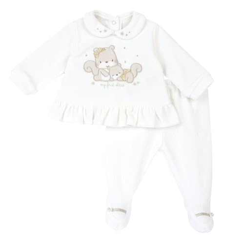 Chicco, Coprifasce e ghettina in ciniglia, Baby - Unisex, Weiß (1), 9M, Entworfen in Italien Chicco, Coprifasce e ghettina in ciniglia, Baby - Unisex, Weiß (1), 9M, Entworfen in Italien von Chicco
