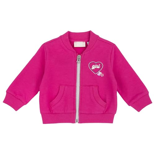 Chicco, Baby Mädchen Sweatjacke, mit Reißverschluss, Bequem und Modisch, aus Weichem Stoff, Maschinenwaschbar, Kinder und Mädchenbekleidung von Chicco