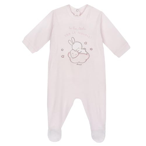 Chicco, Baby Strampler/Stramplerin, Baby Body mit bequemer Knopfleiste, aus Frottee, maschinenwaschbar, Babykleidung 0-24 Monate, Entworfen in Italien von Chicco