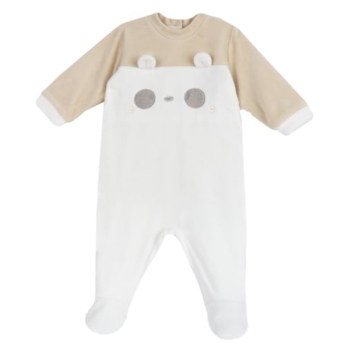 Chicco, Baby Strampler mit bequemer Öffnung am Rücken und an den Knien mit Knöpfen, aus warmem und weichem Chenille, maschinenwaschbar, Babykleidung 0-24 Monate, Geschenkidee zur Geburt Chicco, Baby Strampler mit bequemer Öffnung am Rücken und an den Knien mit Knöpfen, aus warmem und weichem Chenille, maschinenwaschbar, Babykleidung 0-24 Monate, Geschenkidee zur Geburt von Chicco