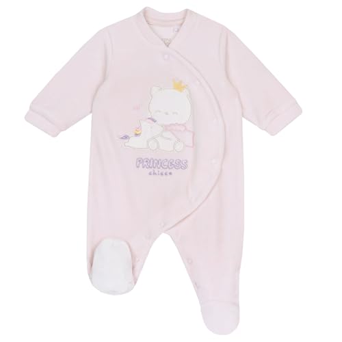 Chicco, Babystrampler Aus Warmem Und Weichem Nicki, Mit Praktischer Frontöffnung, Ideal Für Den Winter, Babykleidung für 0-24 Monate, Designed in Italy von Chicco