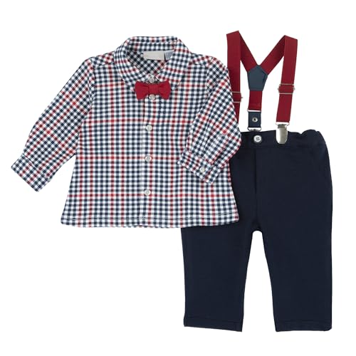 Chicco, Komplettes Neugeborenen-Set mit Sweatshirt und Hose, aus warmem und weichem Stoff, bequem und praktisch, Babykleidung 0-24 Monate, Geschenkidee für Neugeborene von Chicco