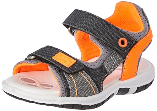 Chicco, Farret Sandalen, Sandalen Jungen, Grau und orange, 21 von Chicco