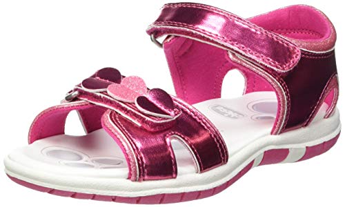 Chicco, Sandalen met Dubbele Klittenband Fuchsia, Comfortabel, Lichtgewicht, Flexibel en Atmungsaktive, Mädchen, Entworfen in Italien von Chicco