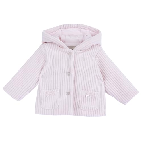Chicco, Jacke Baby Mädchen mit Kapuze, aus weichem Stoff, mit modernen und modischen Mustern, maschinenwaschbar, Kleidung Baby Mädchen 0-24 Monate von Chicco