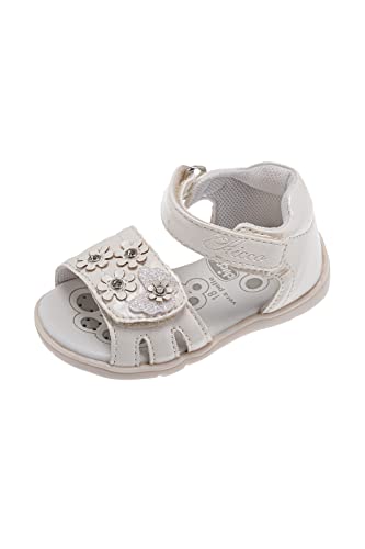 Chicco, Sandalen met Dubbele Klittenband Wit, Comfortabel, Licht, Flexibel en Atmungsaktive, Mädchen, Entworfen in Italien Chicco, Sandalen met Dubbele Klittenband Wit, Comfortabel, Licht, Flexibel en Atmungsaktive, Mädchen, Entworfen in Italien von Chicco