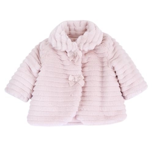 Chicco, Jacke Baby Mädchen mit Kapuze, aus weichem Stoff, mit modernen und modischen Mustern, maschinenwaschbar, Kleidung Baby Mädchen 0-24 Monate von Chicco