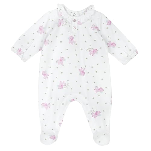 Chicco, Baby Strampler, Baby Strampler mit bequemem Knopfverschluss, aus weicher Baumwolle, maschinenwaschbar, Babykleidung 0-24 Monate, Entworfen in Italien von Chicco