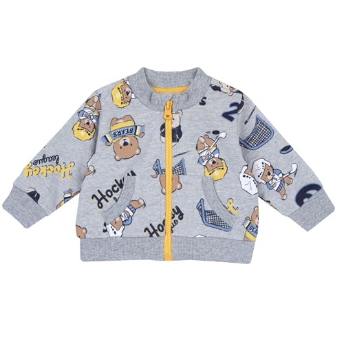 Chicco, Kinder Sweatjacke, Mit Reißverschluss, Bequem Und Modisch, Aus Weichem Stoff, Maschinenwaschbar, Kinderbekleidung 0-24 Monate von Chicco