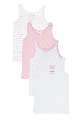 Chicco, Kinder Unterhemden, Set Aus 4 Unterhemden 100% Baumwolle, Kinderkleidung, Designed in Italy von Chicco