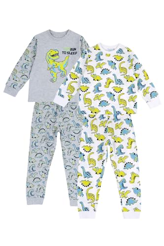 Chicco, Kinderpyjama, Set Aus 2 Teilen, Langer Pyjama Aus Leicht Gefütterter Baumwolle, Kinderkleidung, Designed in Italy Designed in Italy von Chicco