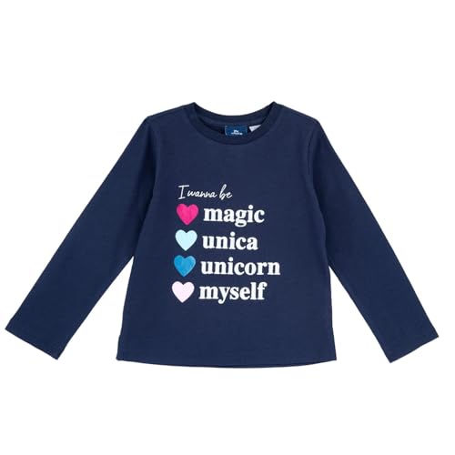 Chicco, Langärmeliges T-Shirt Mädchen, Bequem Und Modisch, Aus Weicher Baumwolle, Maschinenwaschbar, Babykleidung fur Mädchenbekleidung von Chicco