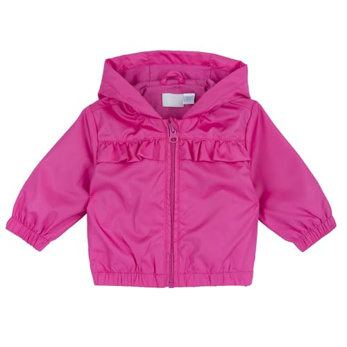 Chicco, Mädchen Windjacke, Jacke mit Kapuze und bequemem Frontreißverschluss, maschinenwaschbar, Mädchenbekleidung 0-24 Monate, Entworfen in Italien von Chicco