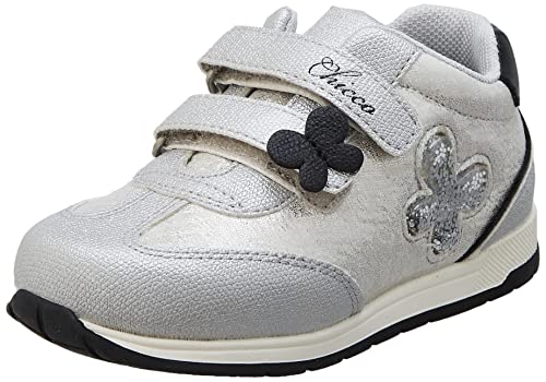 Chicco, Mädchensneaker mit Doppeltem Klettverschluss, Bequem, Flexibel und Atmungsaktiv, Perfekt für Frühling, Herbst und Winter, Mädchen- und Kinderschuhe, Entworfen in Italien von Chicco
