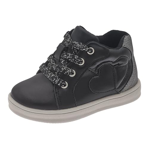 Chicco, Mädchensneaker mit Seitlichem Reißverschluss und Schnürsenkeln, Bequem, Flexibel und Atmungsaktiv, Perfekt für Frühling, Herbst und Winter, Kinderschuhe, Designed in Italy von Chicco