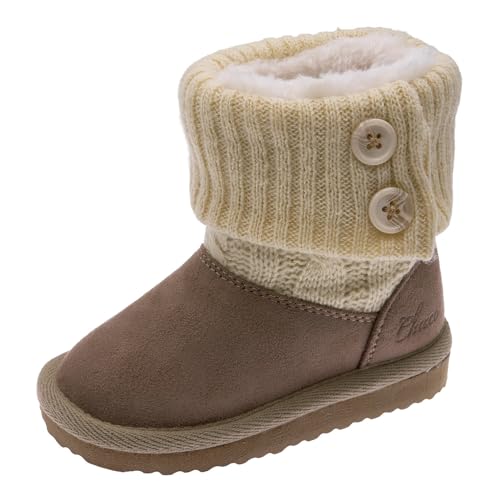 Chicco, Mädchenstiefel mit Seitlichem Klettverschluss, Warm, Bequem, Leicht und Atmungsaktiv, Perfekt für Herbst und Winter, Kinderschuhe für Mädchen, Entworfen in Italien von Chicco