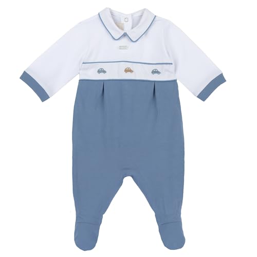 Chicco, Baby Strampler, mit bequemer Knopfleiste, aus weicher Baumwolle, maschinenwaschbar, Babykleidung 0-24 Monate, Entworfen in Italien von Chicco