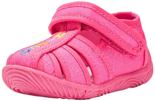 Chicco, Pantoffels met Handige Klittenband, Comfortabel, Licht, Flexibel en Atmungsaktive, Unisex Kinder, Fuchsie (5), 20 EU, Design in Italien von Chicco