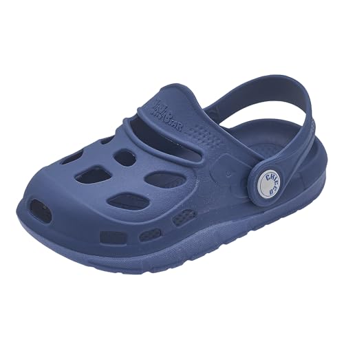 Chicco, Pantoletten für Kinder, Vorne Geschlossen, Perfekt für den Strand oder das Schwimmbad, Kinderpantoffeln, Italienisches Design, Blau 1, 27 EU Chicco, Pantoletten für Kinder, Vorne Geschlossen, Perfekt für den Strand oder das Schwimmbad, Kinderpantoffeln, Italienisches Design, Blau 1, 27 EU von Chicco