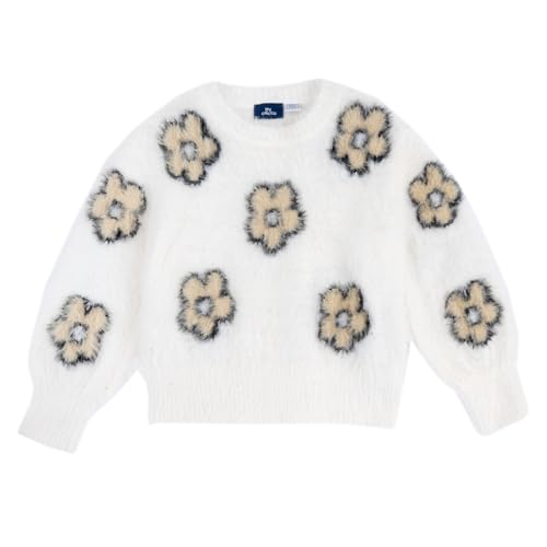 chico Mädchen Pullover für Mädchen Hose, Bianco, 4A von Chicco