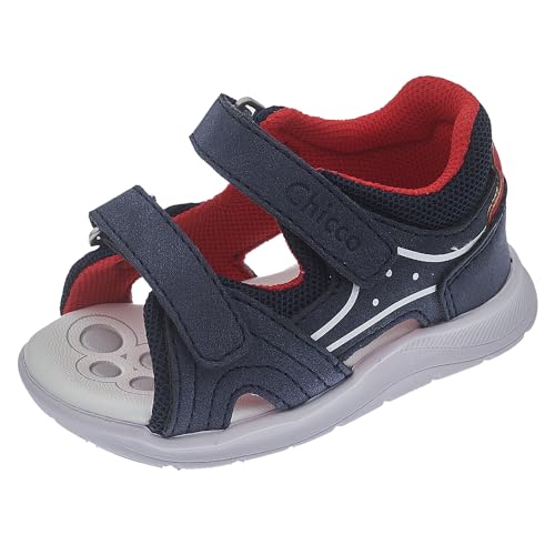 Chicco, Sandalen met Dubbele Klittenband, Comfortabel, Licht, Flexibel en Atmungsaktive, Jungen, Entworfen in Italien von Chicco