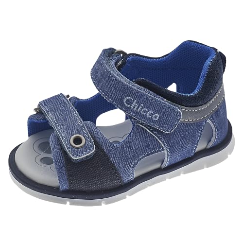 Chicco, Sandalen met Dubbele Klittenband, Comfortabel, Licht, Flexibel en Atmungsaktive, Jungen, Entworfen in Italien von Chicco