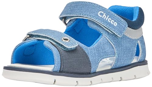 Chicco, Sandalen met Dubbele Klittenband, Comfortabel, Licht, Flexibel en Atmungsaktive, Jungen, Entworfen in Italien von Chicco