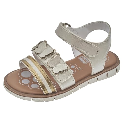 Chicco, Sandalen met Dubbele Klittenband, Comfortabel, Licht, Flexibel en Atmungsaktive, Mädchen, Entworfen in Italien von Chicco