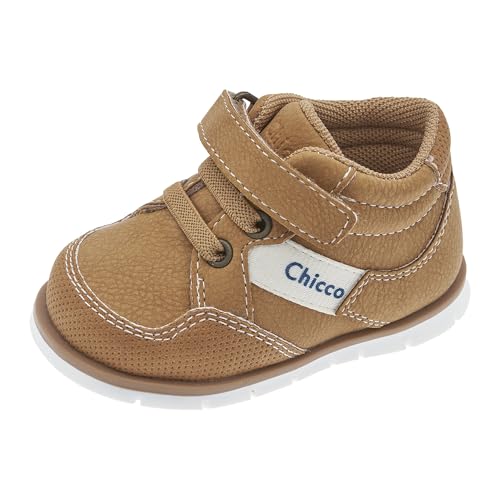 Chicco, Kindersneaker mit Klettverschluss und Elastischen Schnürsenkeln, Bequem, Flexibel und Atmungsaktiv, Perfekt für Frühling, Herbst und Winter, Kinderschuhe für Jungen, Entworfen in Italien von Chicco