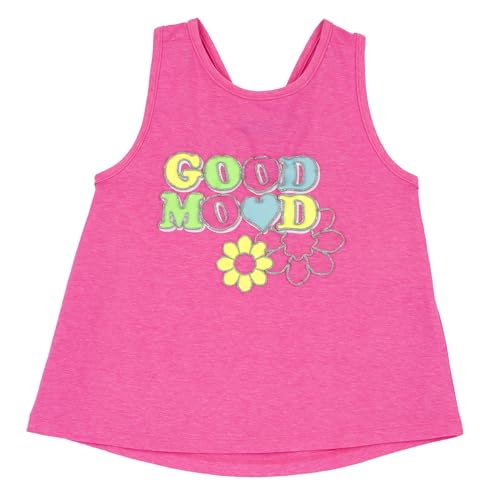 Chicco, Tanktop Kind/Mädchen aus weicher Baumwolle, bequem und maschinenwaschbar, mit bunten und lustigen Mustern, Sommer- oder Frühlingskleidung, Entworfen in Italien von Chicco